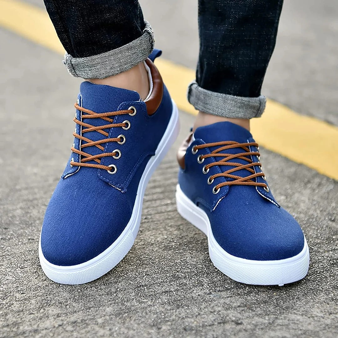 Zapatillas Hombre Urbanas Suela Blanca