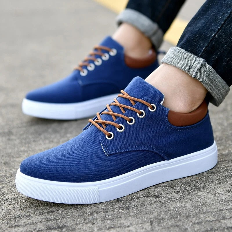 Zapatillas Hombre Urbanas Suela Blanca