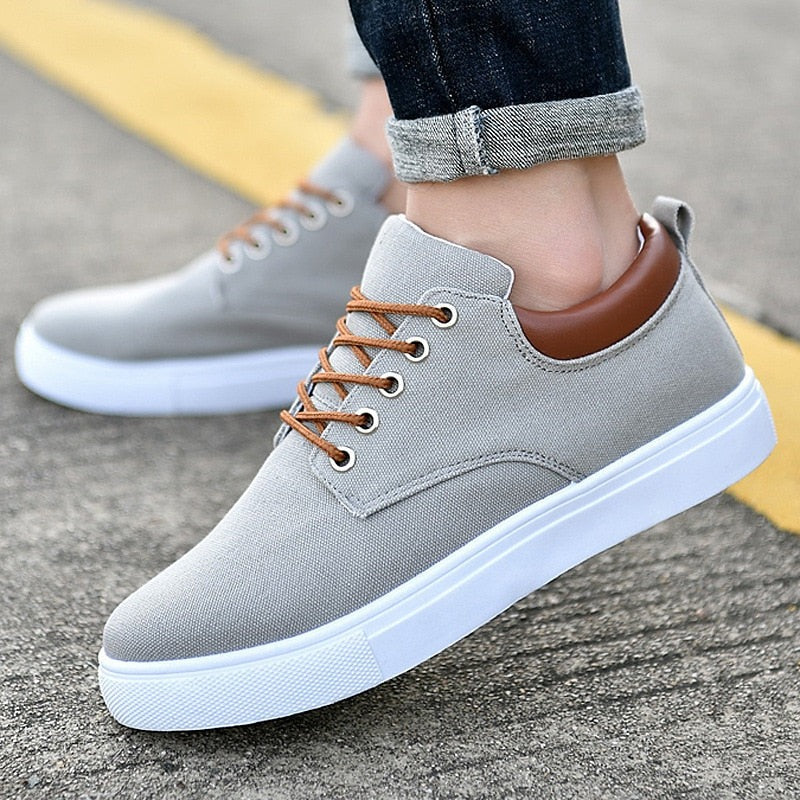 Zapatillas Hombre Urbanas Suela Blanca