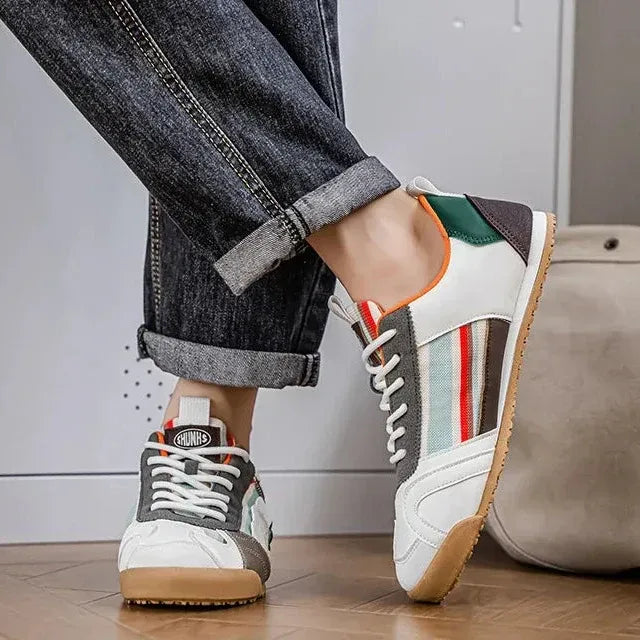 Zapatillas Urbanas Hombre con Ante Casual Premium