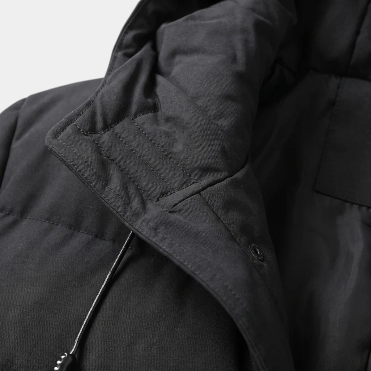 Chaqueta Hombre Invernal Acolchada Gruesa con Capucha