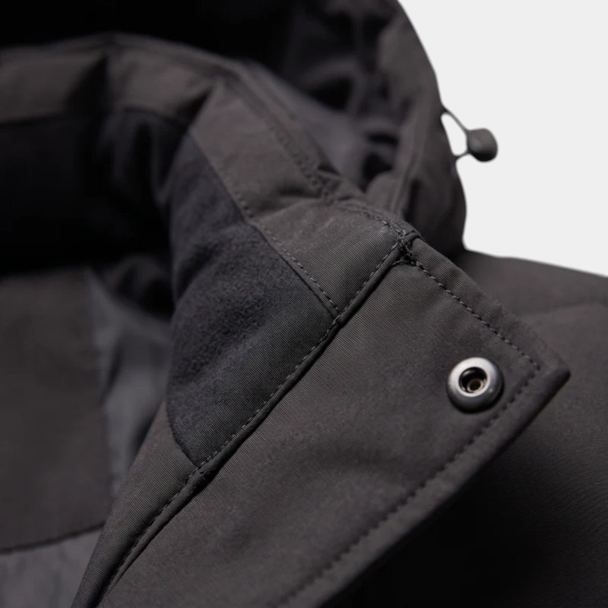 Parka Hombre Acolchada Cortavientos con Capucha