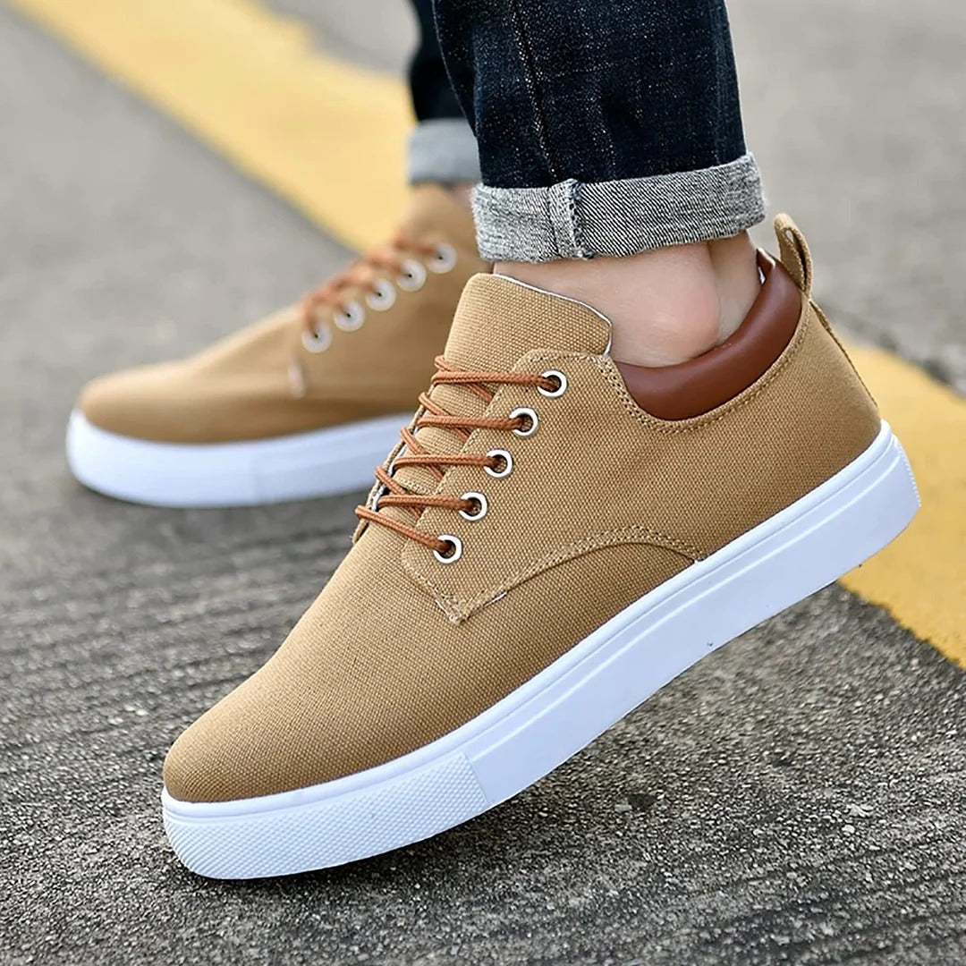 Zapatillas Hombre Urbanas Suela Blanca