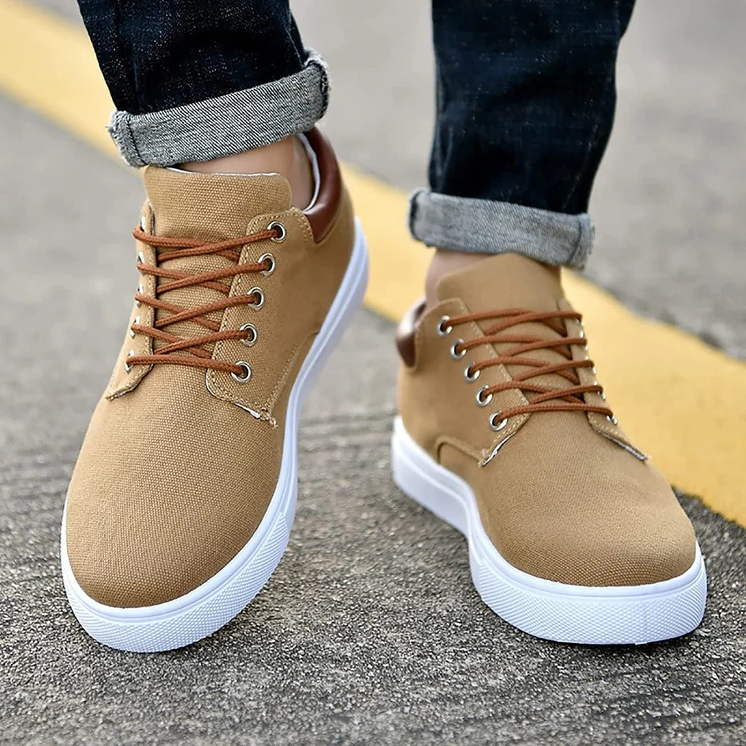 Zapatillas Hombre Urbanas Suela Blanca