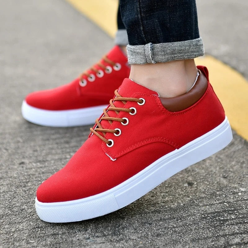Zapatillas Hombre Urbanas Suela Blanca