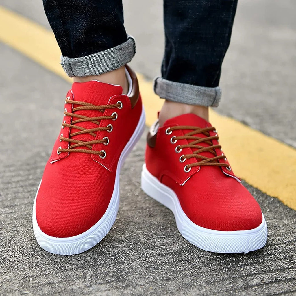 Zapatillas Hombre Urbanas Suela Blanca
