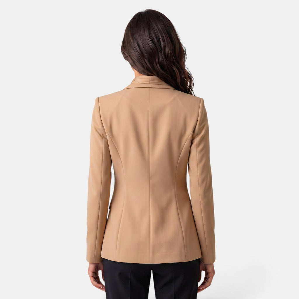 Blazer Mujer Holgado con Solapa