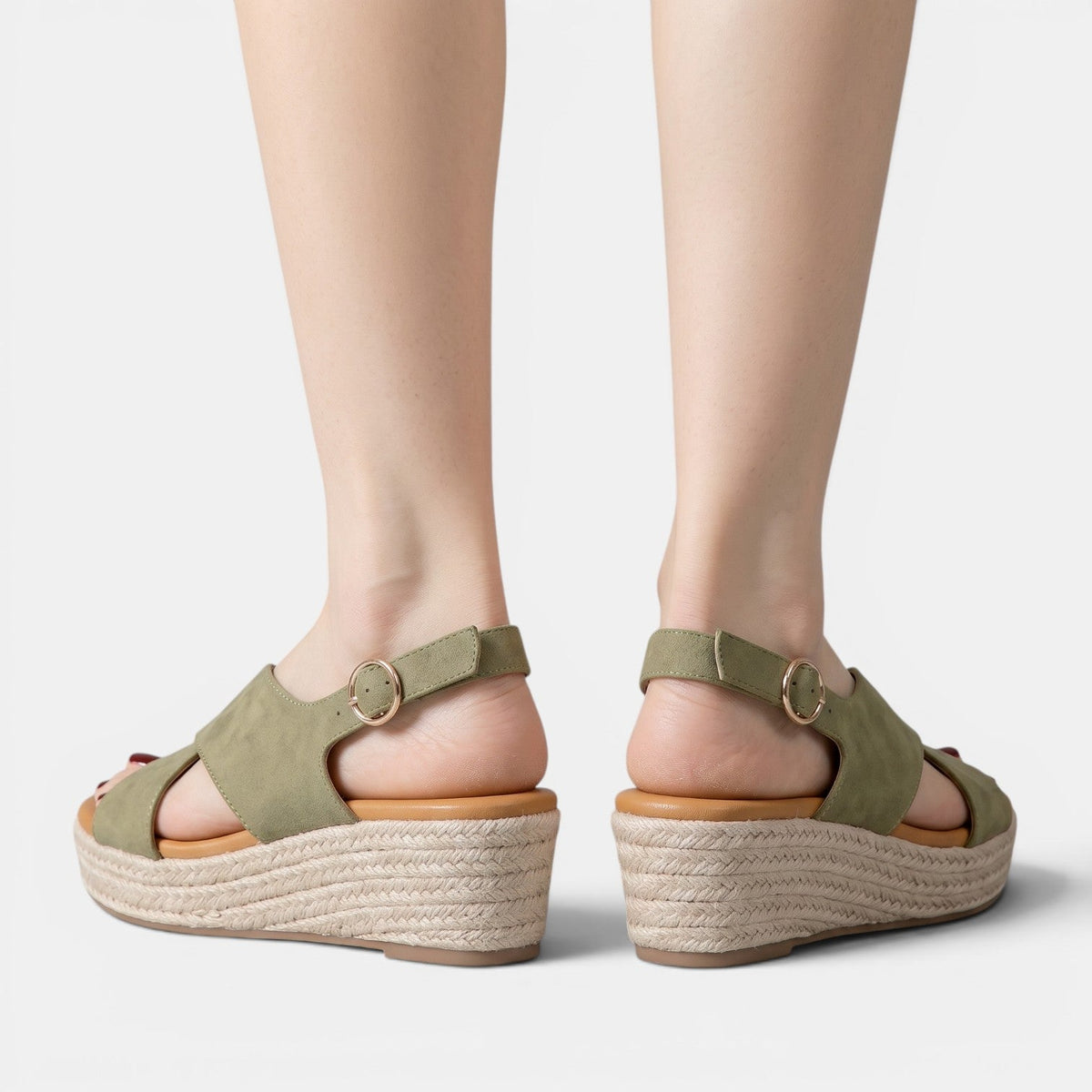 Sandalias Cuña Plataforma Mujer