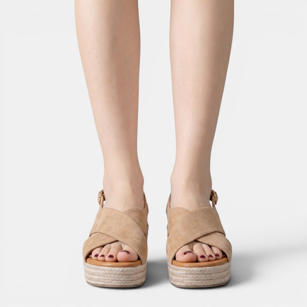 Sandalias Cuña Plataforma Mujer