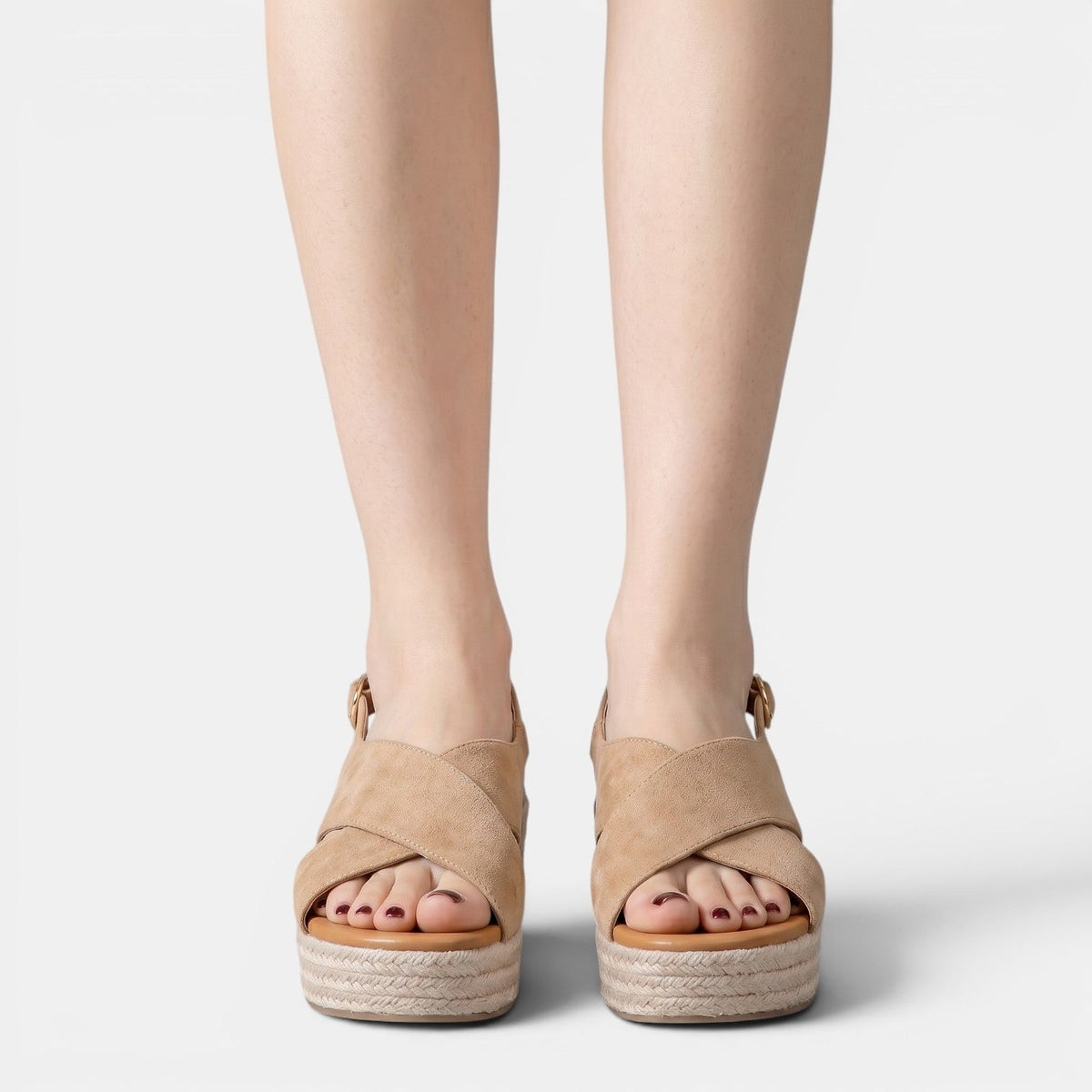 Sandalias Cuña Plataforma Mujer