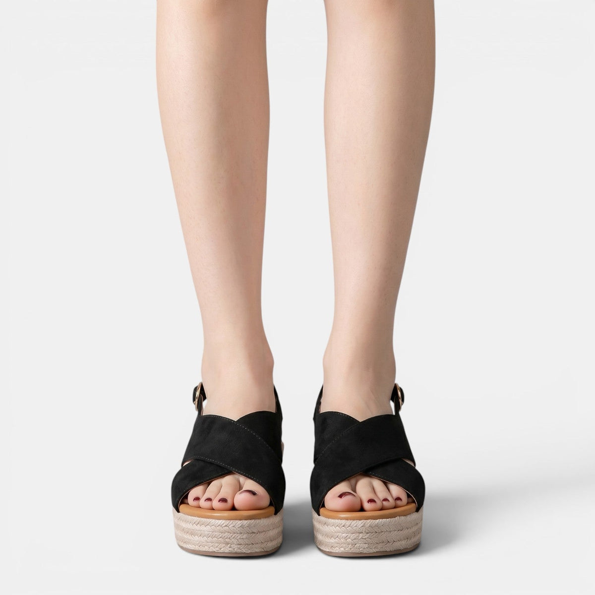 Sandalias Cuña Plataforma Mujer