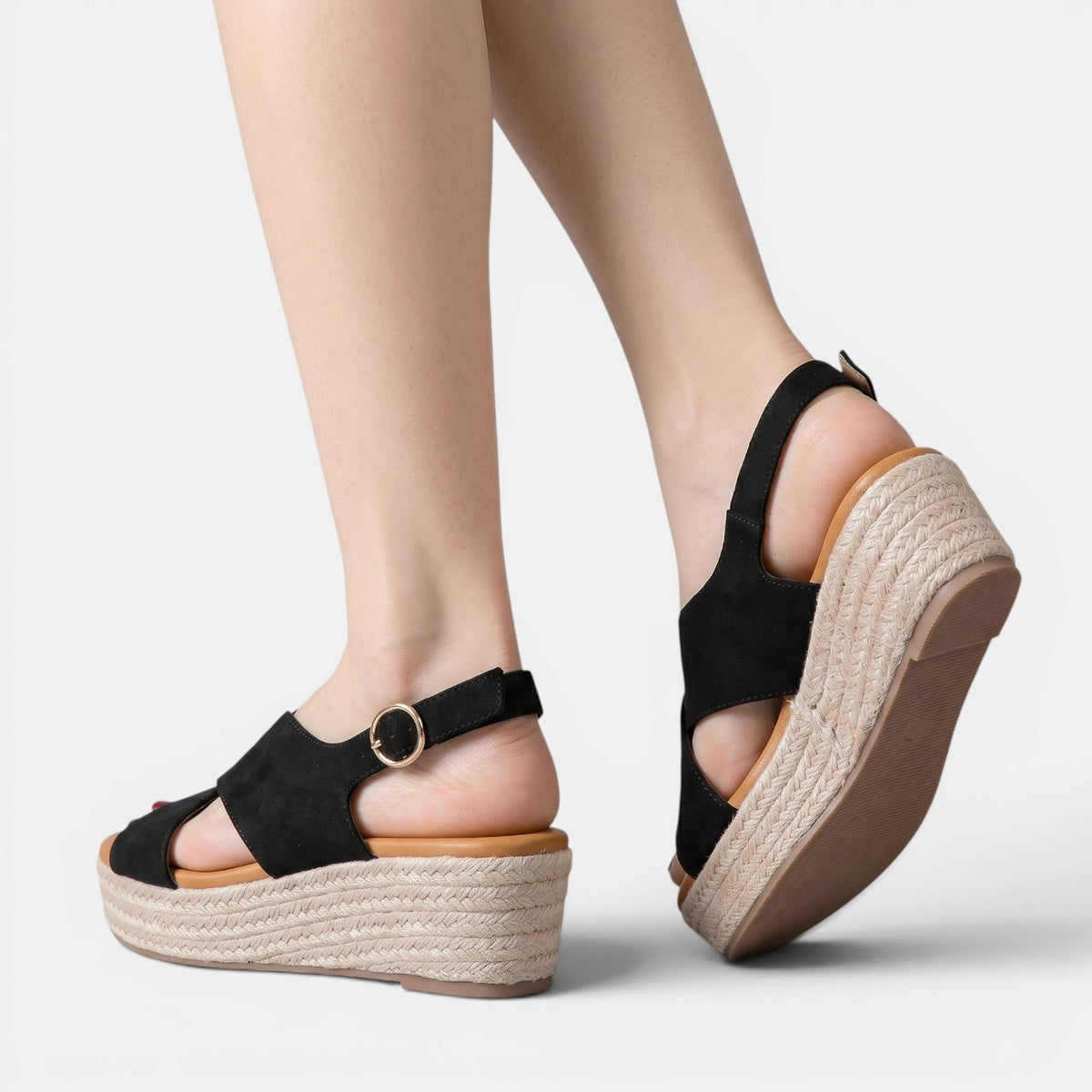 Sandalias Cuña Plataforma Mujer