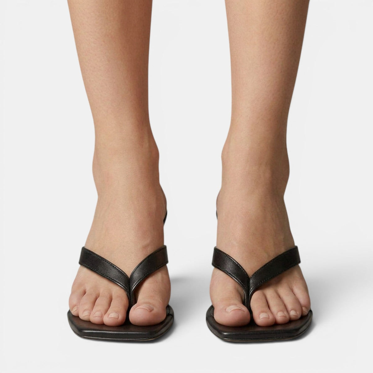 Sandalias Tacón Grueso Mujer
