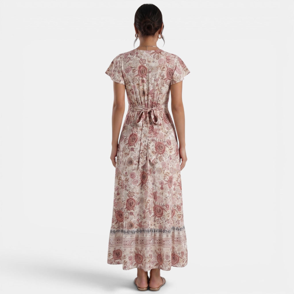 Vestido Largo Floral Mujer
