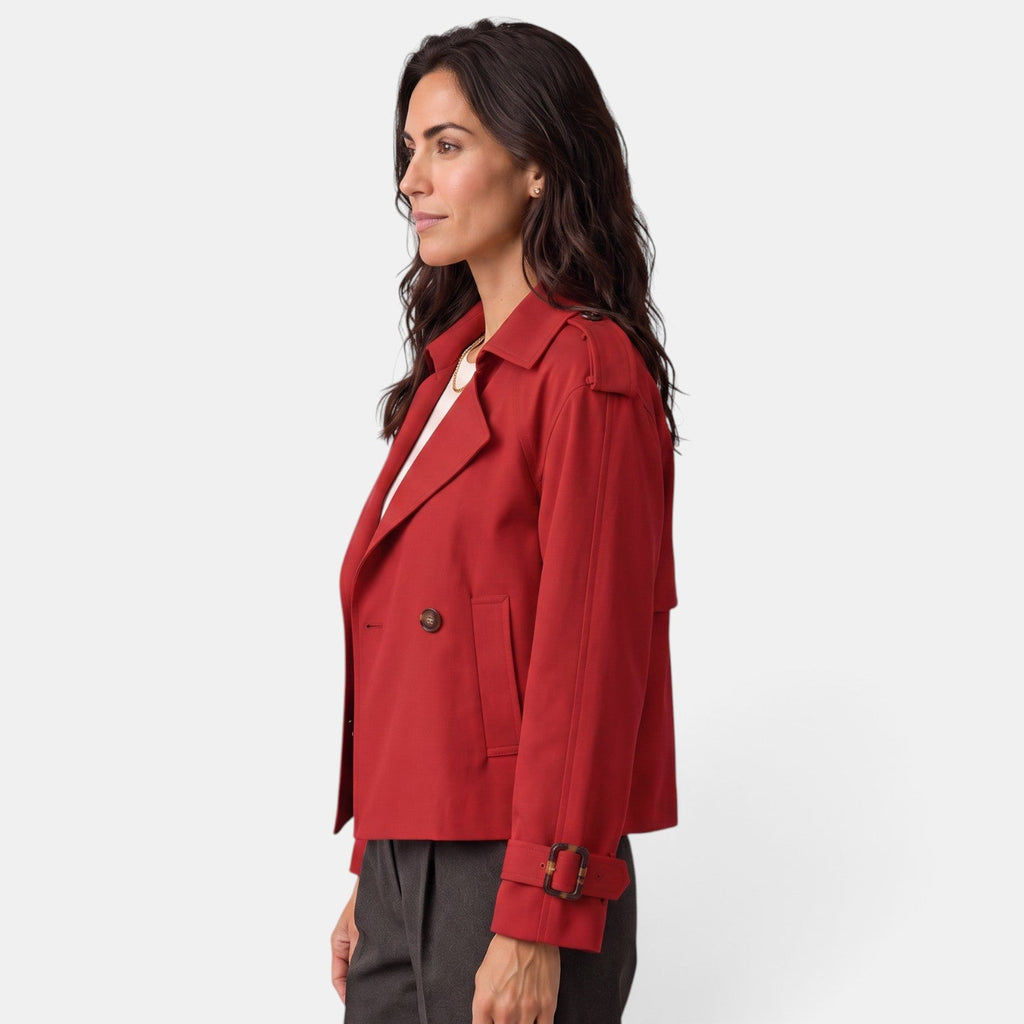 Gabardina Mujer Cruzada Ligera