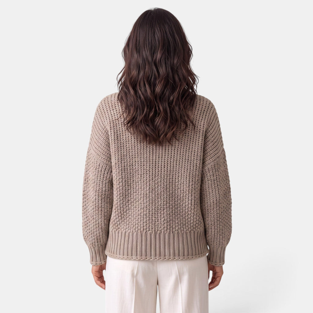Suéter Mujer Cuello Alto