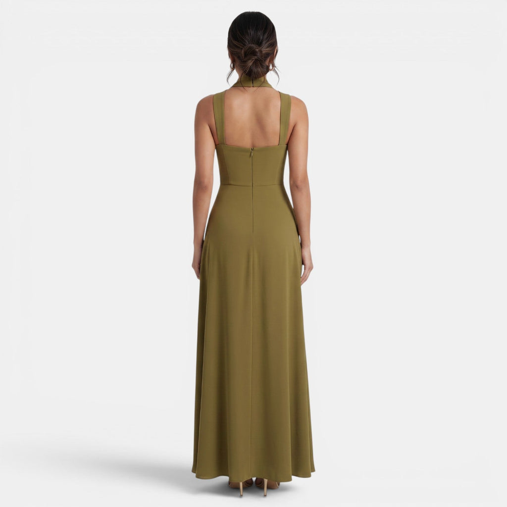 Vestido Minimalista Mujer Slim Fit