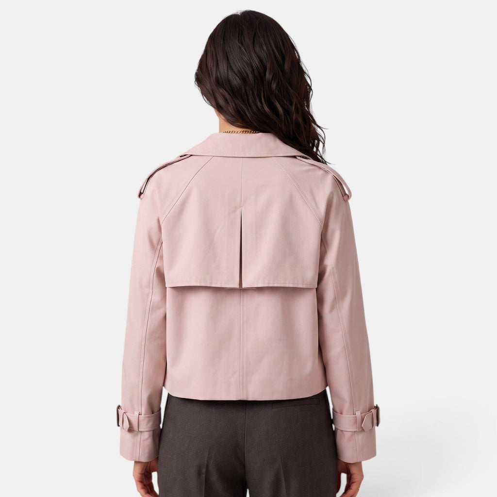 Gabardina Mujer Cruzada Ligera