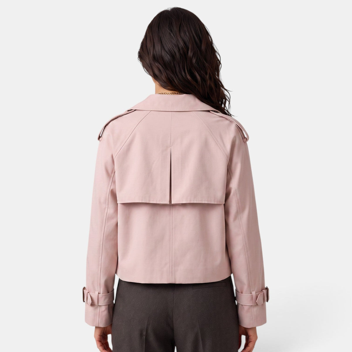 Gabardina Mujer Cruzada Ligera