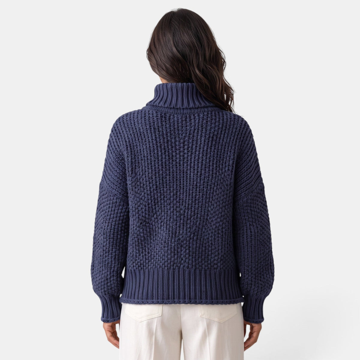 Suéter Mujer Cuello Alto