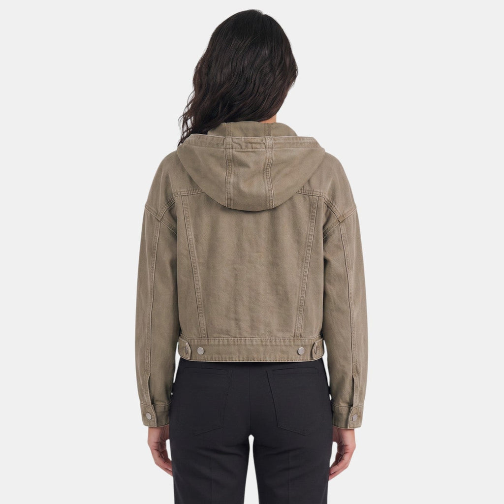 Chaqueta Vaquera Mujer Premium con Capucha