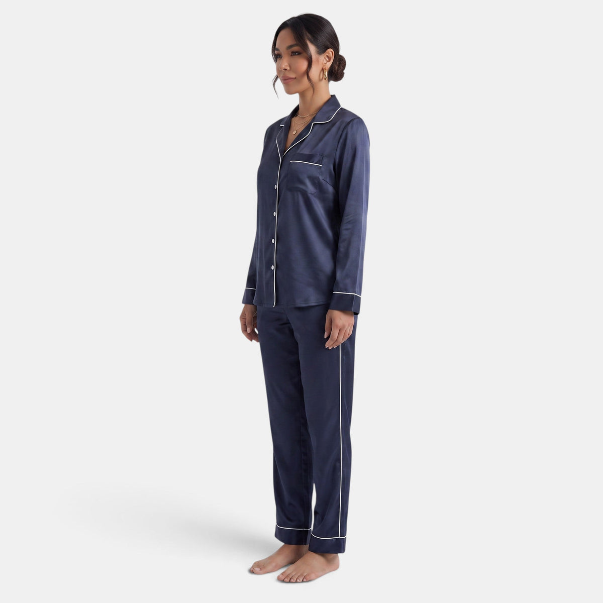 Pijama de Seda para Mujer – Suave, Cómodo y Elegante