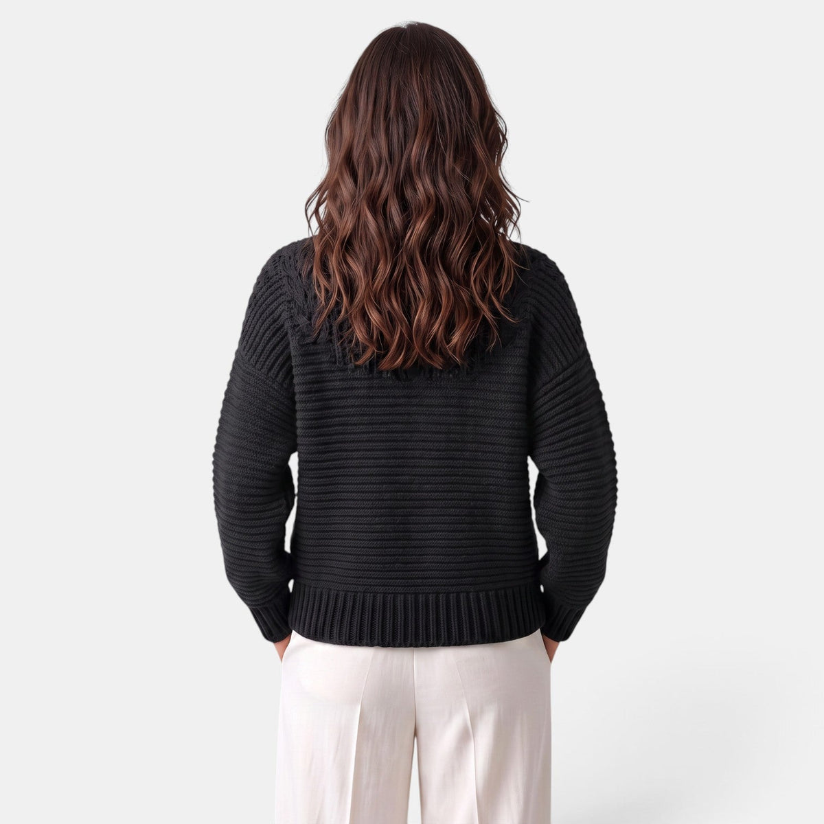 Suéter Mujer Cuello Alto