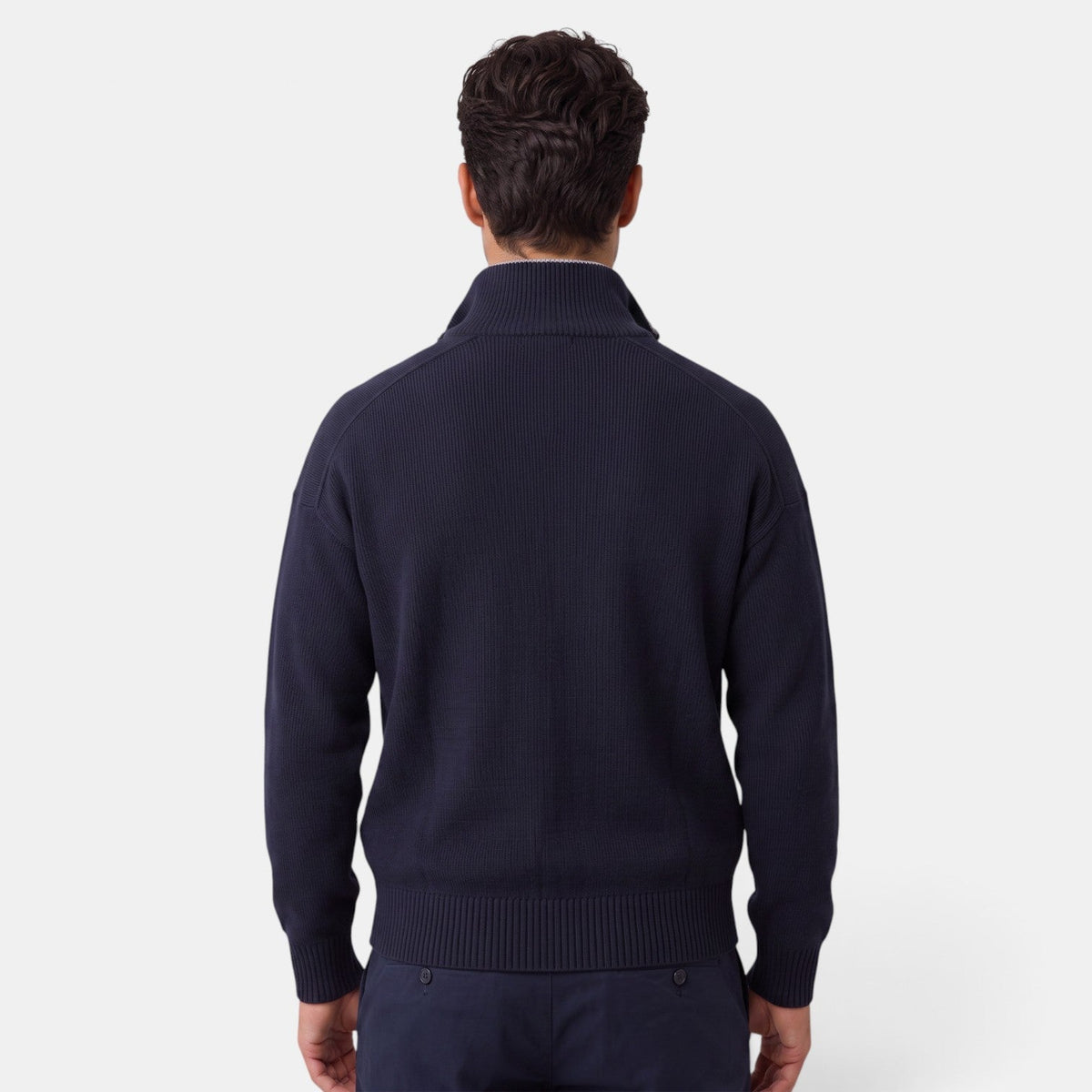 Chaqueta Punto Hombre Cremallera