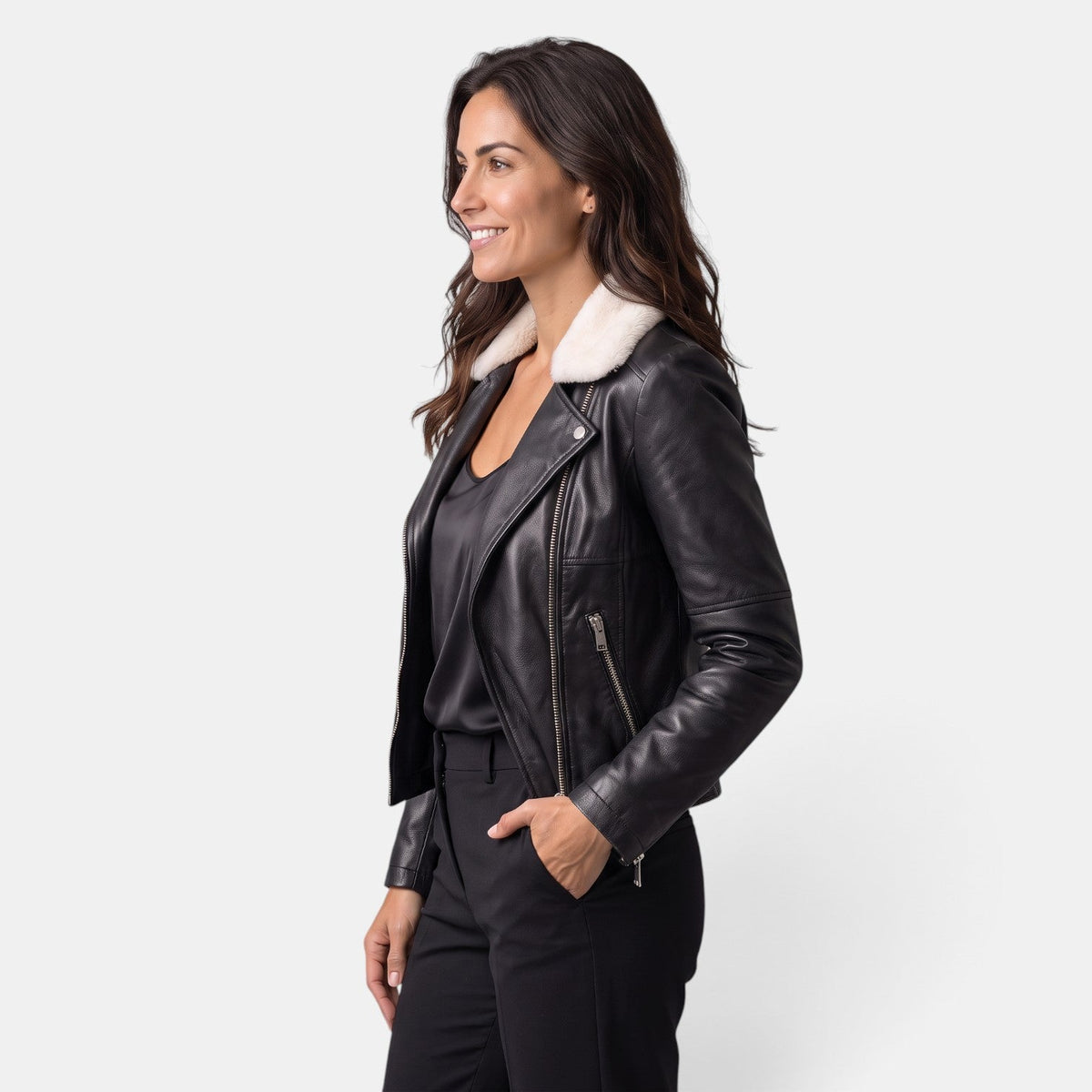 Chaqueta Mujer en Piel Genuina