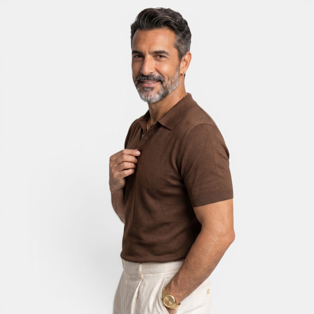 Polo Hombre Manga Corta