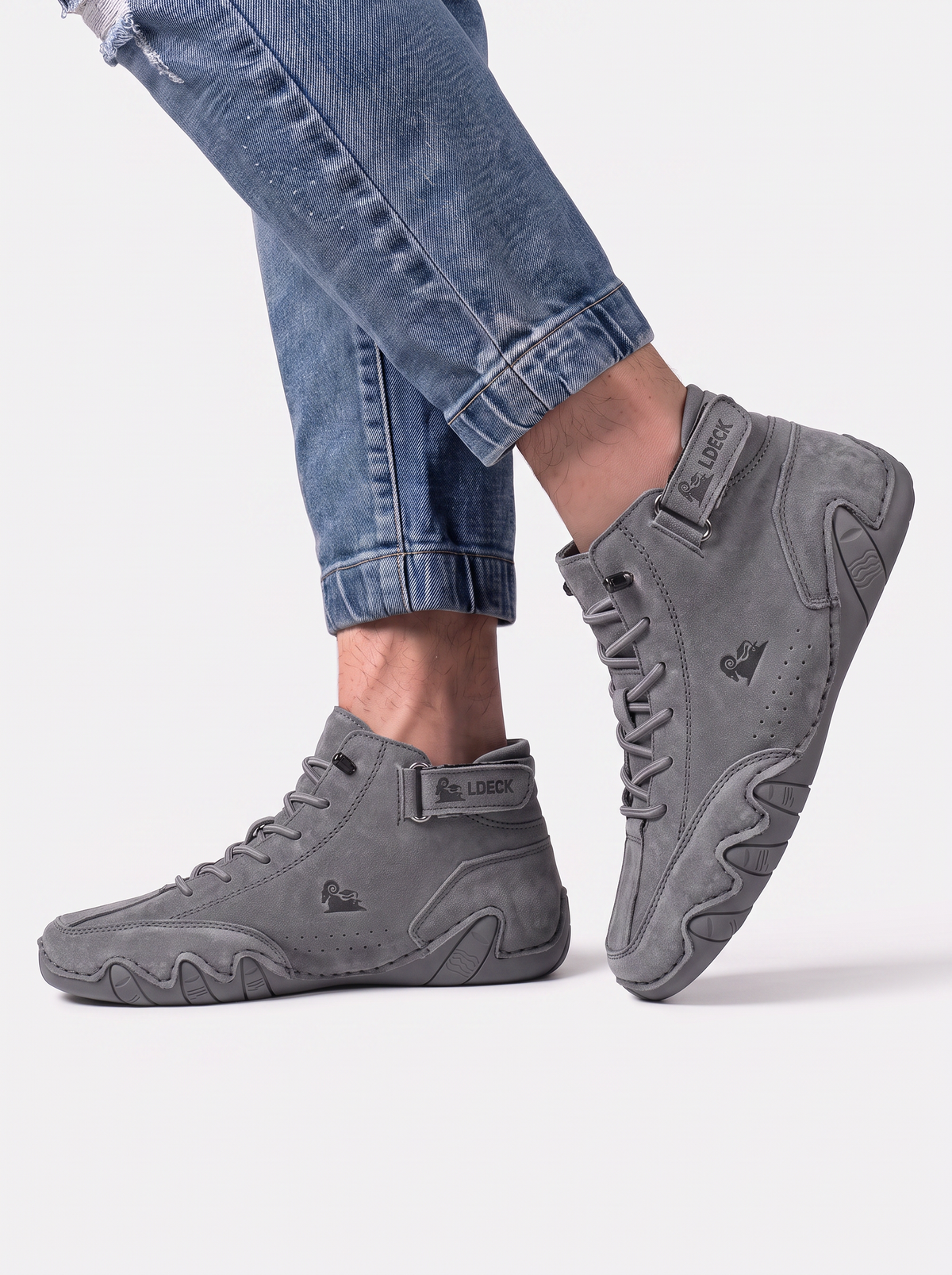 Zapatos Ortopédicos Hombre Impermeables y Antideslizantes