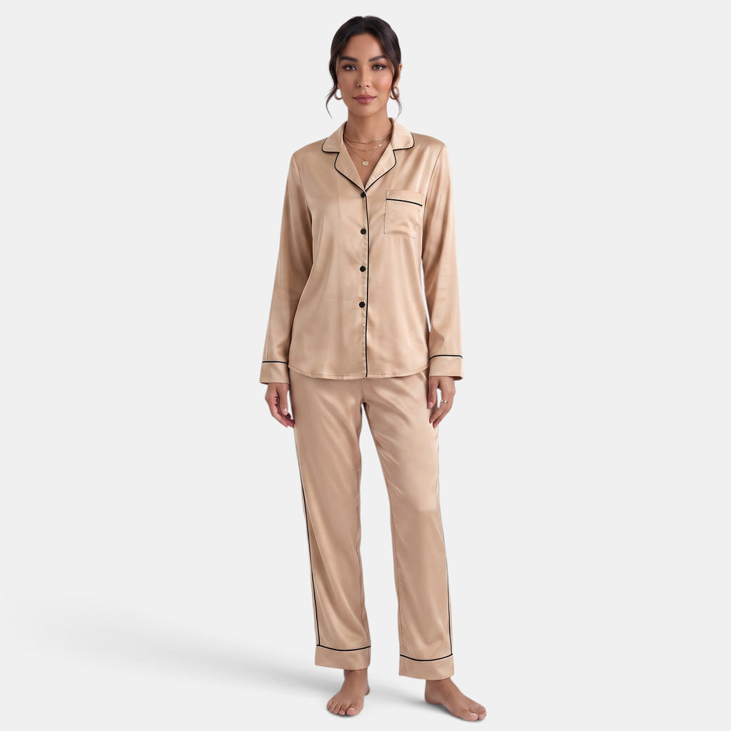 Pijama de Seda para Mujer – Suave, Cómodo y Elegante