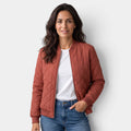 Cazadora Bomber Mujer Acolchada con Bolsillos