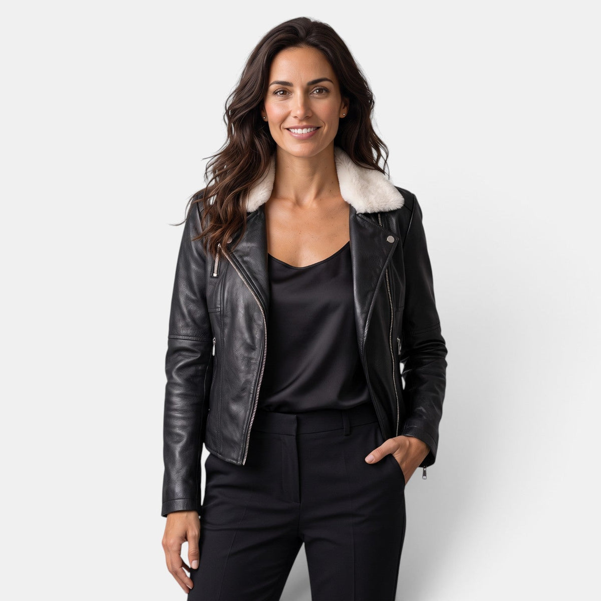 Chaqueta Mujer en Piel Genuina
