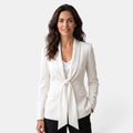 Blazer Mujer Holgado con Solapa