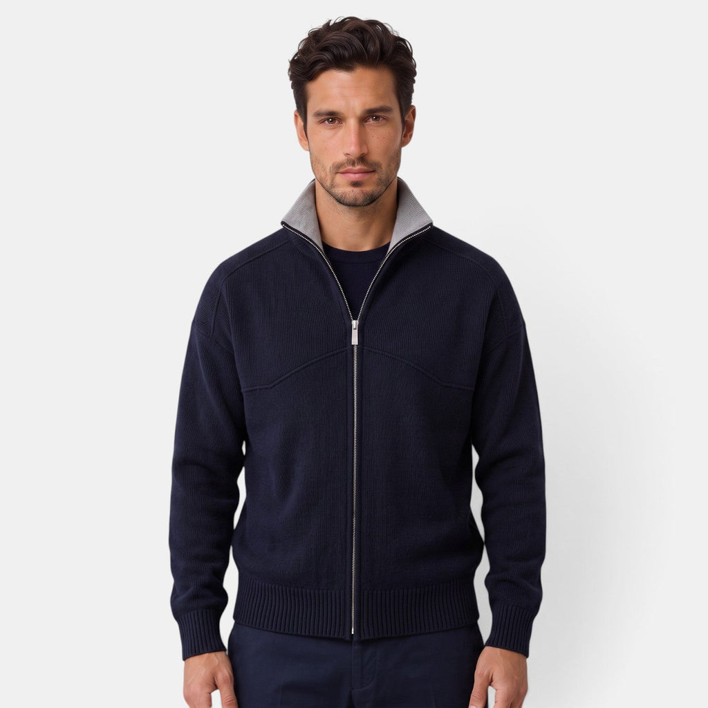 Chaqueta Punto Hombre Cremallera