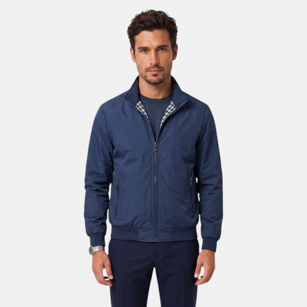 Chaqueta Casual Hombre Cómoda y Ligera