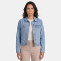 Chaqueta Vaquera Mujer Premium – Corte Recto Clásico