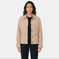 Chaqueta Corta de Pana Mujer Premium