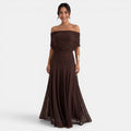 Vestido Largo Mujer Un Hombro
