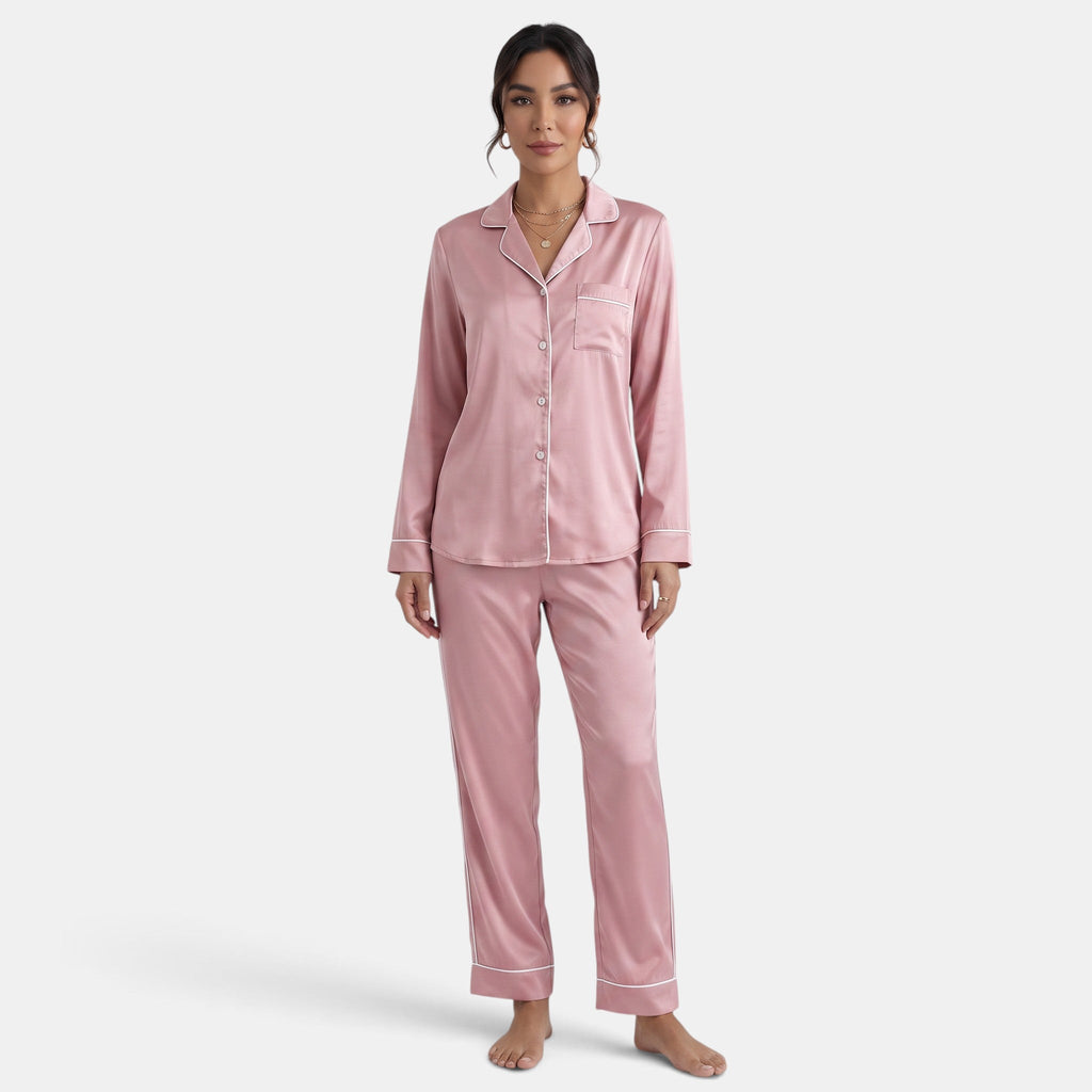 Pijama de Seda para Mujer – Suave, Cómodo y Elegante