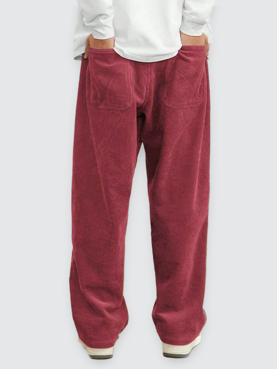 Pantalón Hombre de Pana Recto