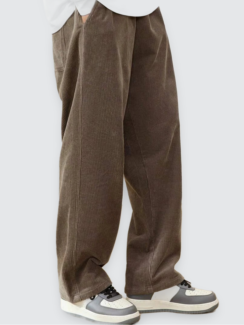 Pantalón Hombre de Pana Recto