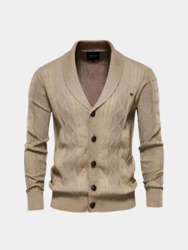 Cardigan Minimalista - Cross & Crown