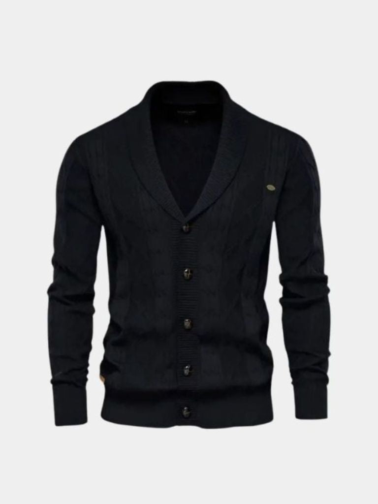 Cardigan Minimalista - Cross & Crown