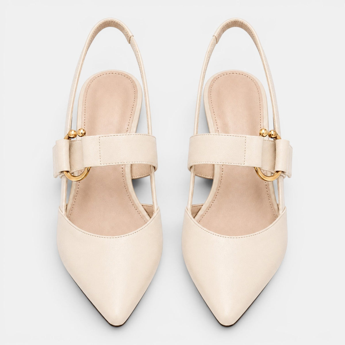Zapatos de Tacón Mujer Premium – Salón de Punta con Pulsera y Tacón de 6 cm