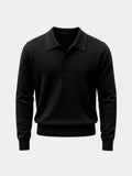 Suéter Polo de Punto Old Money - Cross & Crown