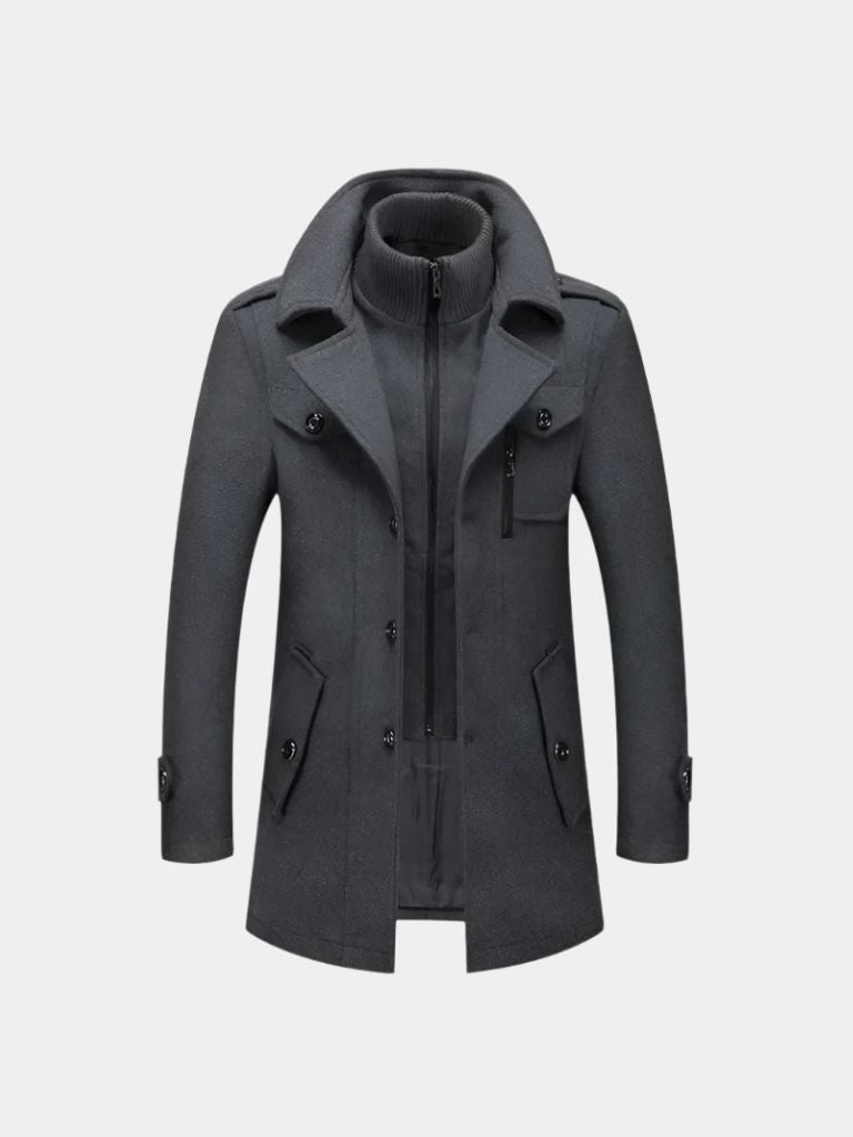 Abrigo de Invierno de Dos Piezas Old Money - Cross & Crown