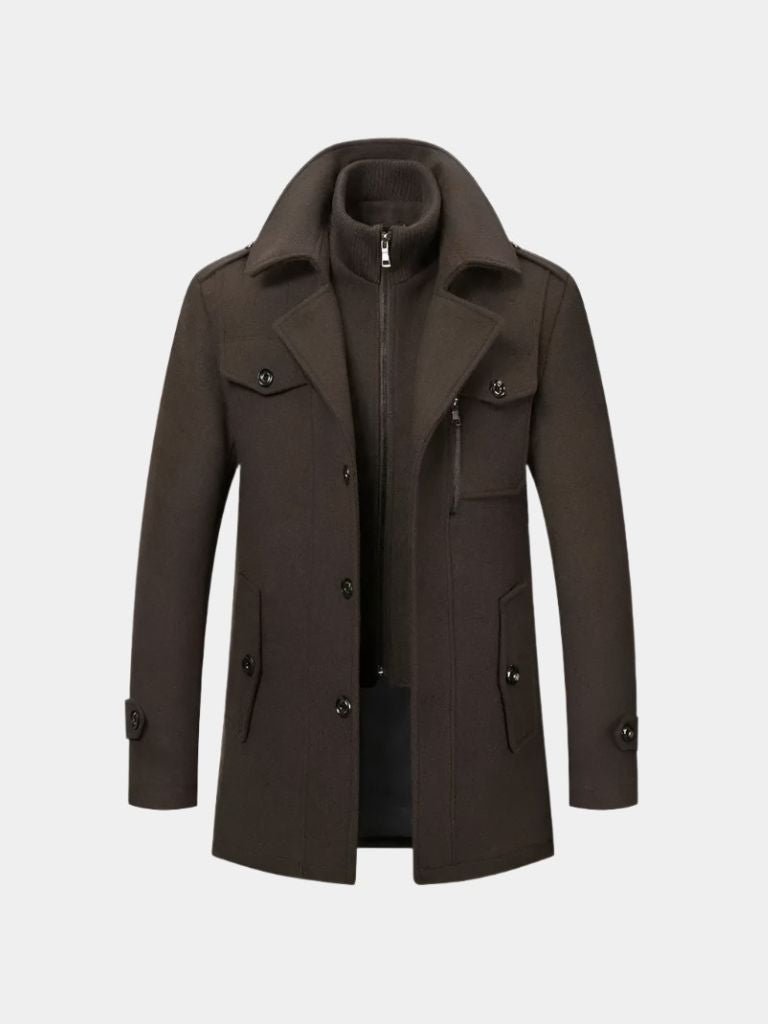 Abrigo de Invierno de Dos Piezas Old Money - Cross & Crown