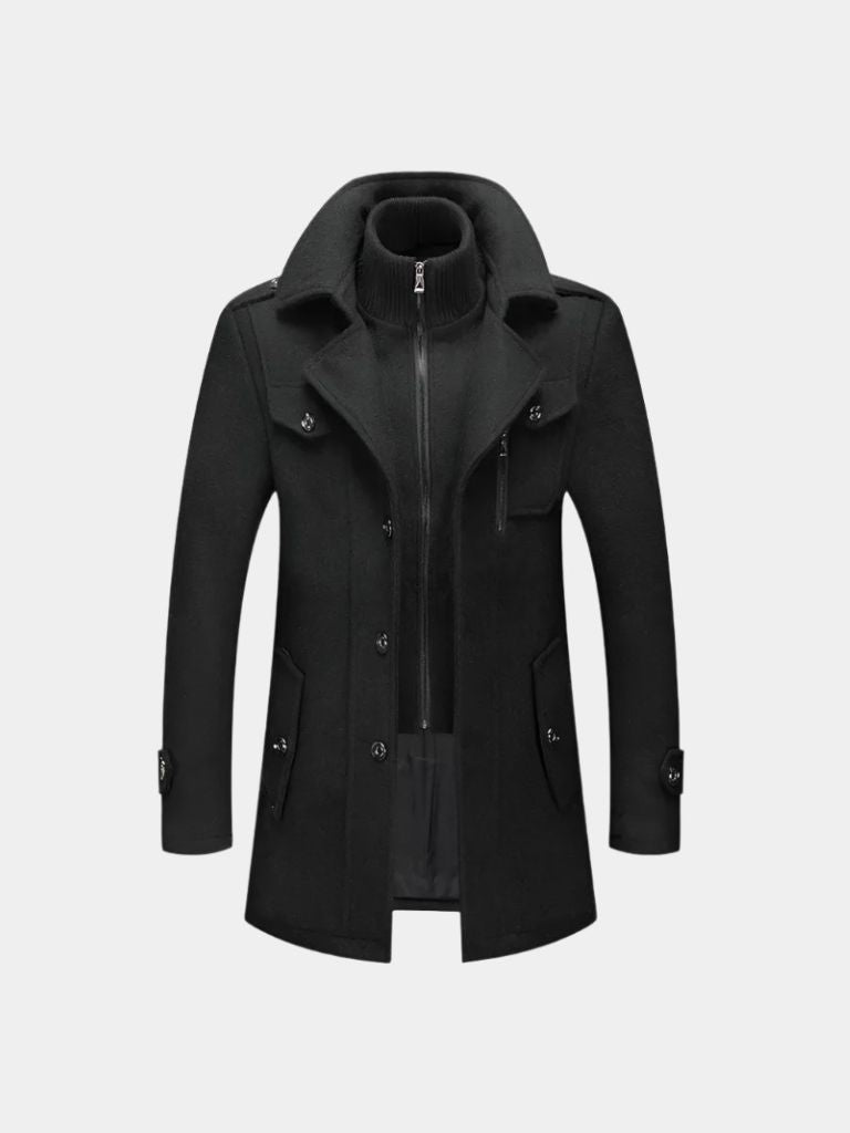 Abrigo de Invierno de Dos Piezas Old Money - Cross & Crown